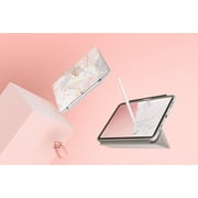 New iPad Pro 12.9 Inch Case, i-Blason [Cosmo] Full-Body Trifold Stand Protective Case Cover with Auto Sleep/Wake & Pencil Holder for Apple iPad Pro 12.9 Inch 2018 Release (Marble)