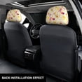 thumbnail image 3 of Kdxio Rabbit And Balloon Pattern Print 2 Piece Car Head Rest Covers Set Auto Front/Rear Seats Headrest Cover Universal Fit Most Cars,Sedan, SUV, 3 of 9