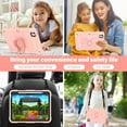 thumbnail image 6 of for iPad Pro 11" 2024 Kids Case with 3D Butterfly Stand & Pencil Holder, Tablet Case with Adjustable Shoulder Strap, Anti-Scratch Shockproof Protective Cover for iPad Pro 11" 2024, Pink, 6 of 6