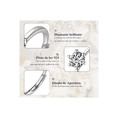 thumbnail image 2 of Anillo De Compromiso Para Mujer Ajustables Promesa Plata 925 plata, 2 of 4