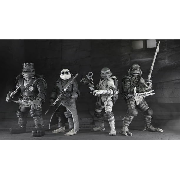 NECA TMNT 4 Pack | Collectible hero figures for stores - Walmart