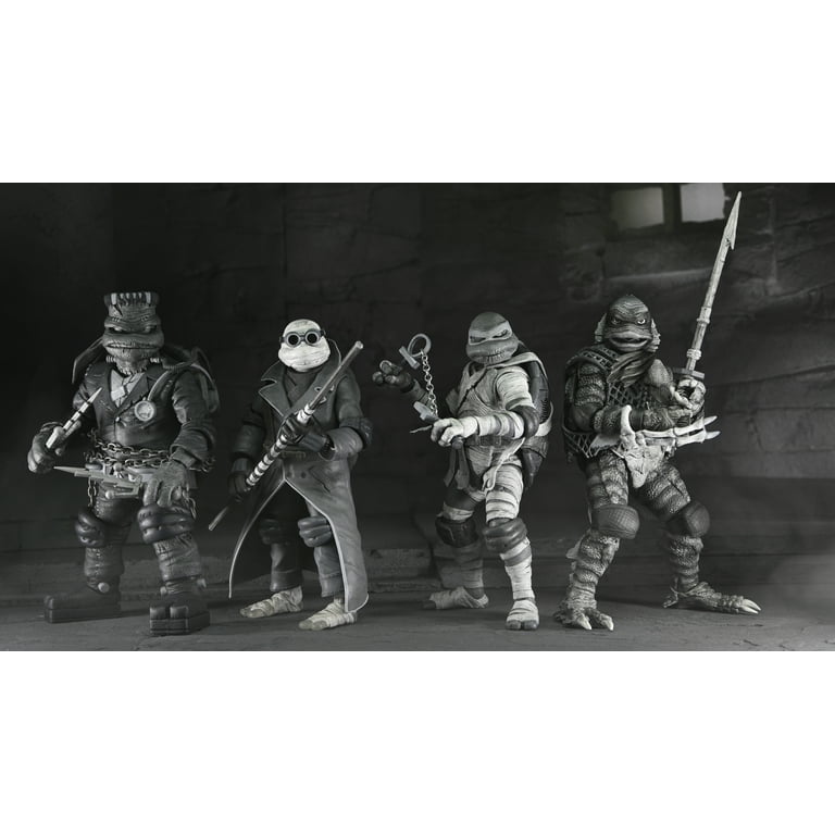 NECA TMNT ユニバーサルモンスターズ　4体セット NECA Universal Monsters/Teenage Mutant Ninja Turtles 4 Piece