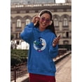 thumbnail image 2 of Japanese Obon Summer Holiday Hoodie Women -Image by Shutterstock, Female 3X-Large, 2 of 4