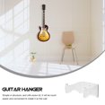 thumbnail image 2 of Ukulele Hanger Bass Wall Hanging Holder Acrylic Guitar Mount Display Shelf Guitars, 2 of 6