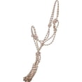 thumbnail image 2 of Gatsby Professional Rope Halter/Lead Beige/Burg/Na, 2 of 2
