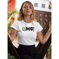 thumbnail image 2 of Omg Daisy Yellow T-Shirt Women -Image by Shutterstock, Female XX-Large, 2 of 4