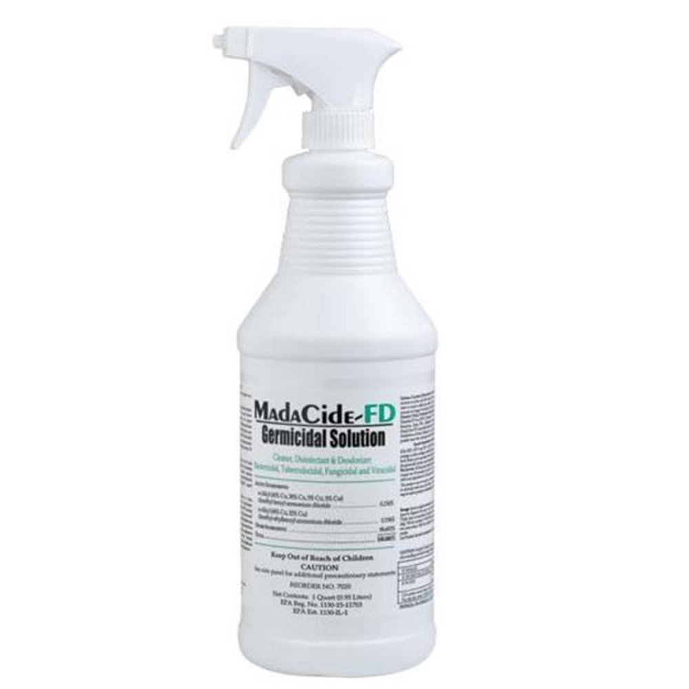 MadaCideFD Germicidal Solution by Mada Medical, 32 oz. bottle