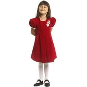 Rose Cottage Girls' Velvet Dress