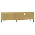 thumbnail image 5 of vidaXL TV Cabinet with Metal Legs Brown Solid Wood Pine OSLO, 5 of 5