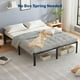 thumbnail image 4 of Marco de cama Simple Deluxe Queen Size con plataforma de 14 pulgadas, negro, 4 of 7