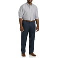 thumbnail image 4 of Big and Tall Essentials by DXL Men's Pleated Dress Pants, Navy, 56W x 34L, 4 of 6
