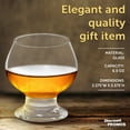 thumbnail image 4 of Lexington Brandy Glasses 6.5 oz. Set of 12, Bulk Pack - Perfect for Hotel, Bar, Restaurant or Lounge - Clear, 4 of 5