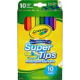 thumbnail image 6 of Crayola Washable Super Tip Marker 10-Color Set, 6 of 6