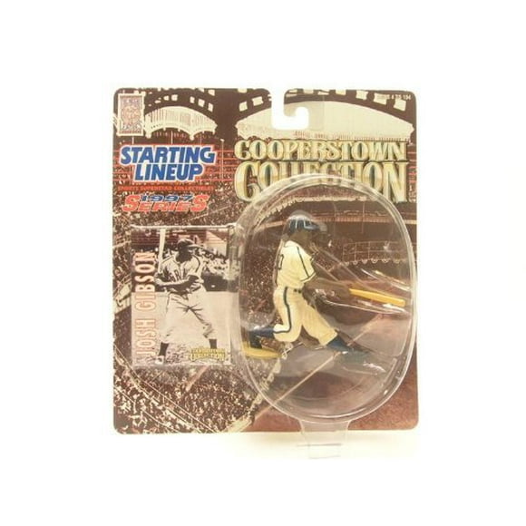 JOSH GIBSON / HOMESTEAD GRAYS 1997 MLB Cooperstown Collection Starting Lineup Action Figure & Exclusive Trading Card