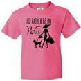 thumbnail image 3 of Inktastic I'd Rather Be in Paris- shopping and travel Youth T-Shirt, 3 of 5
