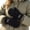Black-2, variant on Plush Fingerless Gloves for Women Fleece Lined Thumb Hole Warm Winter
