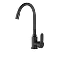 thumbnail image 1 of Kitchen Faucet Stainless Steel Flexible Spout Kitchen Sink Faucet, Hot Cold Water Sink Mixer Tap 360 Degree Rotate Crane ,Versatile Features, 1 of 7