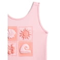 thumbnail image 3 of Wonder Nation Little Girls' Graphic Tank Top with Scalloped Trim, Sizes 4-10, 3 of 3