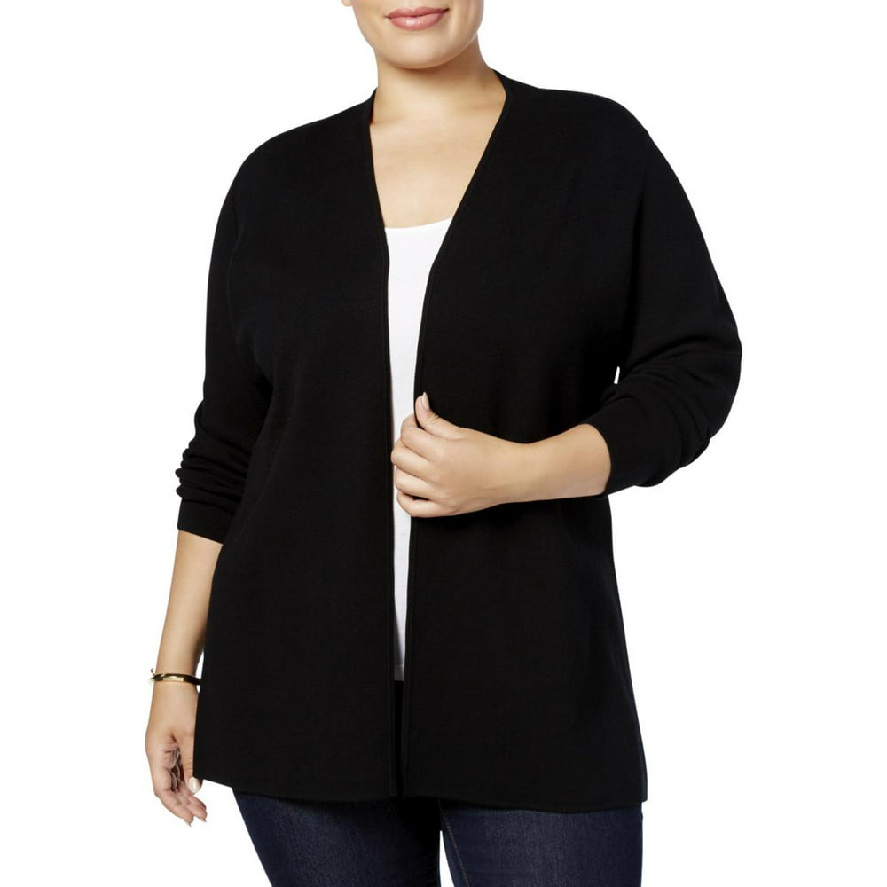 Charter Club - Charter Club - Front Knit Cardigan Sweater - Plus Size ...