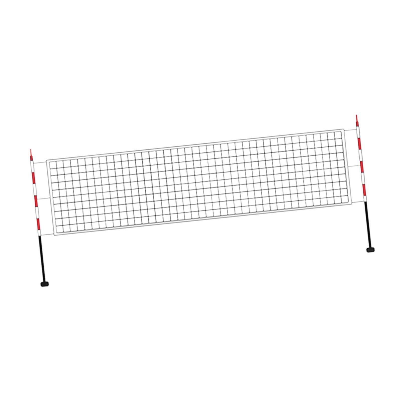 funtasica Nylon Volleyball Network with A Carrying Bag Sustainable Exercise Network Handball -Netting -Volleyball Network for Games Sport Hinterhof Training