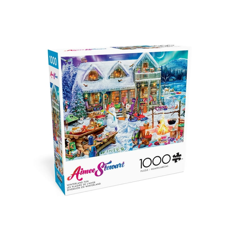 Buffalo Games Aimee Stewart Winterland Fun 1000-Piece 26.75 x