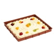thumbnail image 6 of Silicone Baking Tray With Dividers For Easy Demould Lightweight Rectangular Coffee For Baking Cakes And Making Bread At Home Bake Ware. Set Bakeware with Lids Set Bake Ware Dishes Ceramic Bakeware, 6 of 6