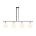 thumbnail image 3 of Innovations Lighting - White Venetian - 4 Light Stem Hung Island In Modern, 3 of 7
