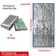 thumbnail image 3 of NovaStitch Compact Emergency Sleeping Bag Thermal Survival Bivvy Sack Waterproof Windproof Lightweight Outdoor Camping Hiking Shelter, 3 of 5