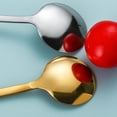 thumbnail image 4 of Juego de cucharas de cena de 8 uds, juego de cucharas de acero inoxidable, para el hogar, cocina, restaurante, apto para lavavajillas, pulido espejo, 4 of 5