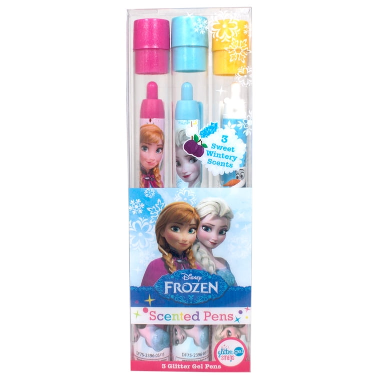 Disney Frozen Glitter Gel Scented Pen Set of 3