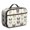 French Bulldog and, variant on French Bulldog Orange Pattern Insulated Lunch Bag Teens,Bento School Lunch Bag for Teens for Work,Picnic or Travel 10.6x7.7x4.3 Inches,12 Can Capacity