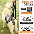 thumbnail image 2 of Dog Sling for Medium Large Dog Rear Leg, Lift Harness - Hind Leg Support for Medium and Large Dogs, Adjustable Lift Aid for Elderly, Injured, Arthritic Pets Recovering from Surgery or Mobility Issues, 2 of 7
