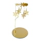 thumbnail image 5 of Portavelas giratorio,Accesorios giratorios para portavelas,Portavelas Bandeja Portavelas para té,Decoración de centro de mesa portavelas de jaula de metal,candelabros chimenea Copo de nieve, 5 of 9