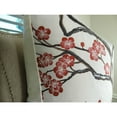 thumbnail image 2 of Plutus Japanese Blossom Handmade Throw Pillow, 2 of 4