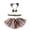 Z-Light Yellow183, variant on JIAYUE Baby Girls Mini Tutu Skirts Cute Animal Leopard Print Fashion With Headbands Bowtie For Stage Performance School Activities Toddler Versatile Skirt