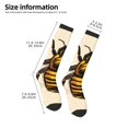thumbnail image 2 of Balery Honey Bee Calcetines novedosos Calcetines deportivos Calcetines hasta la rodilla Calcetines de algodón Calcetines originales y geniales, 2 of 6