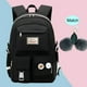 thumbnail image 3 of Bolsa Mochila escolar impermeable con múltiples bolsillos para mujer escolar para Ehuebsd estudiantes de secundaria mochila para portátil, 3 of 9