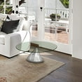 thumbnail image 5 of 26" Inch Round Glass Table Top 3/8" Thick Pencil Polish Edge Tempered by Fab Glass and Mirror, 5 of 5