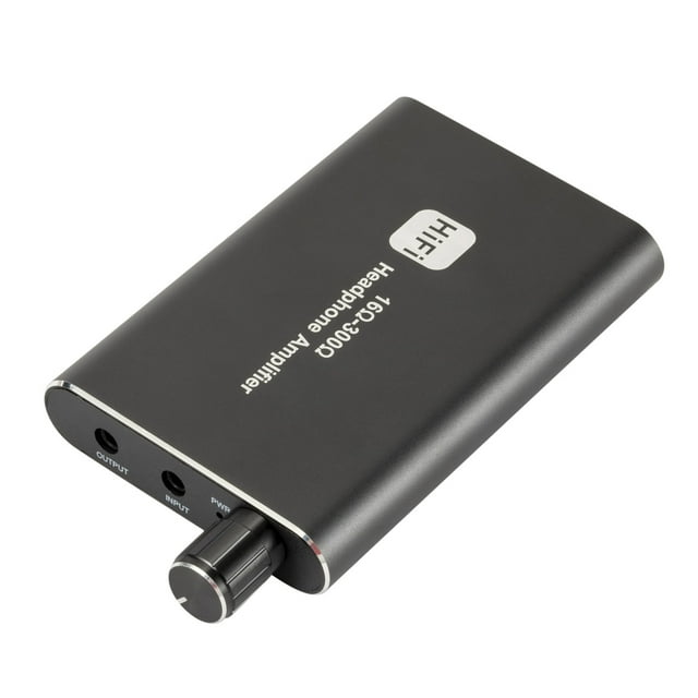 Amplificador de Audífonos portátil de aluminio Amplificador de Audífonos de audio HiFi Mejorador de Eccomum Amplificador de Audífonos