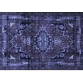 thumbnail image 1 of Ahgly Company Indoor Rectangle Persian Blue Traditional Area Rugs, 4' x 6', 1 of 4