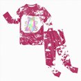 thumbnail image 2 of NOLDARES Kids Pajamas For Boys Skeleton Glow-in-The-Dark Cotton Toddler Halloween Outfit Boys and girls(Hot Pink,7Y), 2 of 8