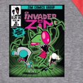thumbnail image 3 of Invader ZIM - First Fantastic Issue - ZIM Comics Group - Toddler And Youth Raglan Graphic T-Shirt, 3 of 6