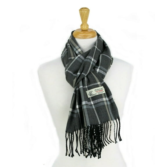 Soft Classic Winter Scarf, Men Scarf, Women Scarf, chequered scarf