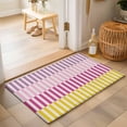 Abstract Stripe Area Rugs 2x3ft Classic Pink Gradient Lines Art Floor ...