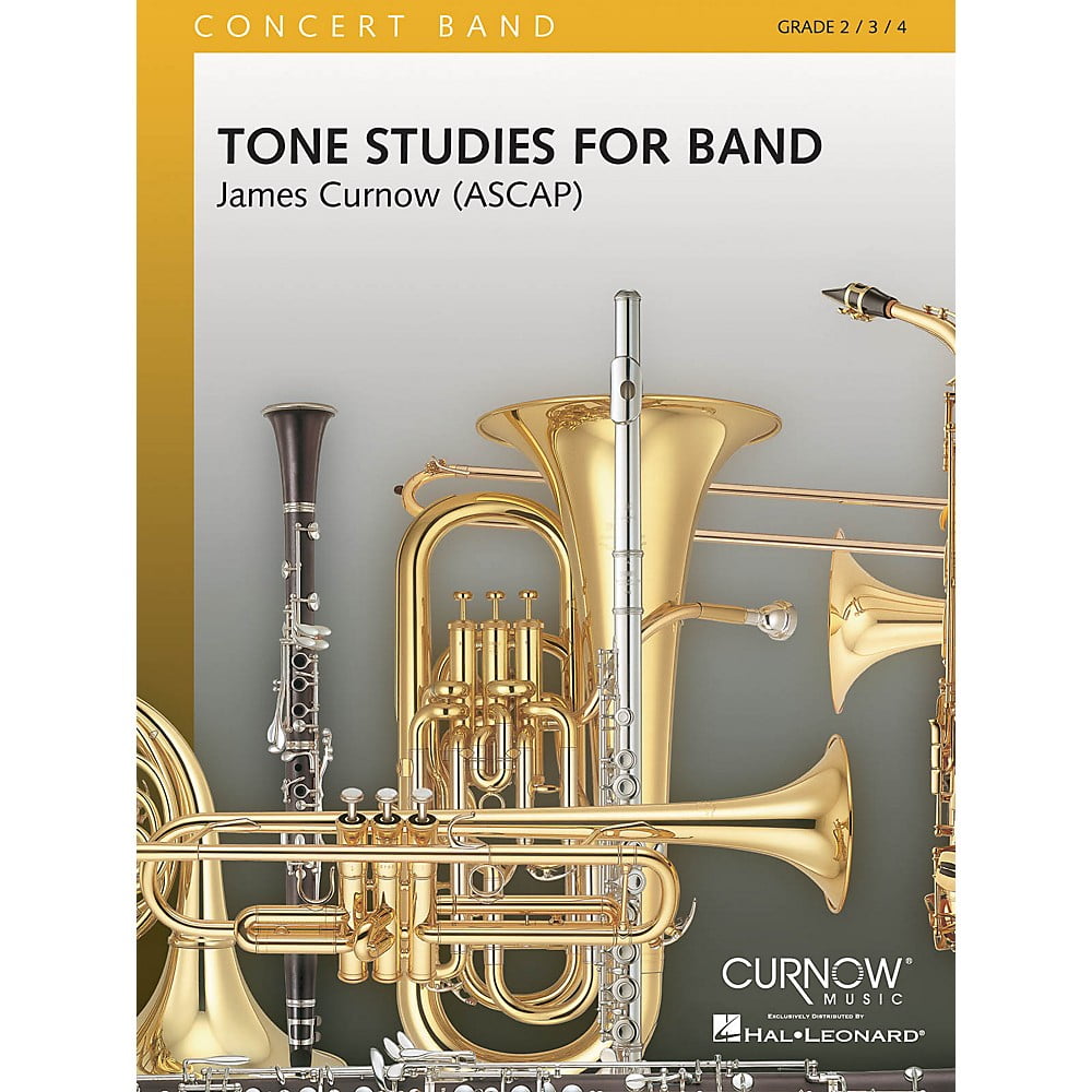 Curnow Music Tone Studies for Band (Grade 2 to 4 Score and Parts
