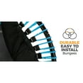 thumbnail image 2 of LEAPS & REBOUNDS 48" Mini Fitness Trampoline & Rebounder Gym Equipment, Blue, 2 of 9