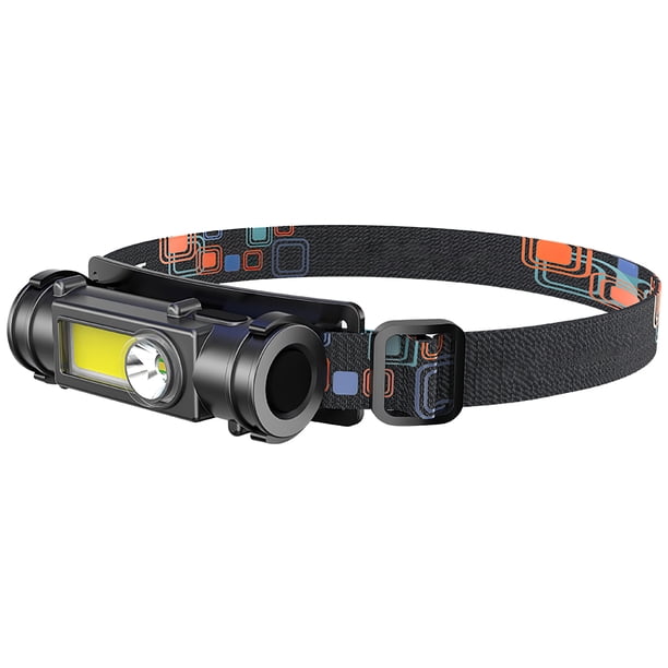 Luz De Cabeza Led Cabezal De Carga Usb Luz Luminosa Luz De Cabeza Led Impermeable Con Fuentes De Luz Duales Larga Duración Para Pesca Al Aire Libre Scienceny HA018292-00