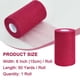 thumbnail image 2 of Cinta de Tul TONIFUL Rojo Rosa con Brillantina 15 cm x 46 m, 2 of 6