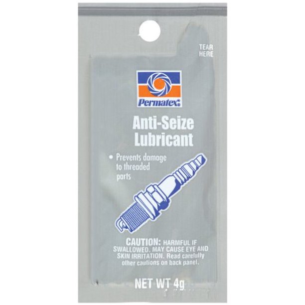 Permatex 09975 Counterman'S Choice AntiSeize Lubricant, 4G Pouch