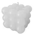 thumbnail image 1 of Velas cuadradas de burbujas color blanca 2 piezas para toda reunion, 1 of 4